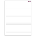 MUSIC STAFF PAPER WIPE OF F CHART