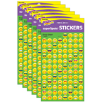 (6 PK) EMOJI CHEER STICKE RS