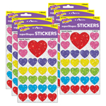 (6 PK) SUPERSHAPES STICKE RS