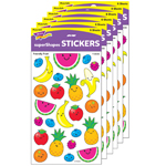 (6 PK) FRIENDLY FRUIT STI CKERS LG