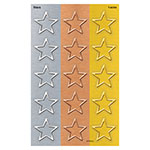 STARS SUPERSHAPES STICKER S LARGE