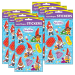 (6 PK) GNOME TALK LARGE S TICKERS