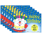 (6 PK) AWARDS HAPPY BIRTH DAY CAKE