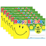 (6 PK) AWARDS HAPPY BIRTH DAY SMILE