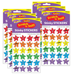 (6 PK) STINKY STICKERS CO LORFUL