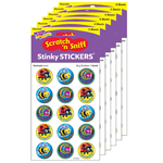 (6 PK) BUG BUDDIES STINKY STICKERS