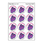 STICKERS 24CT GRAPE GOING GRAPE