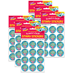 (6 PK) STICKERS 24CT MINT Y GOOD