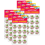 (6 PK) STICKERS 24CT RIGH T ON