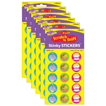 (6 PK) STINKY STICKERS HA PPY