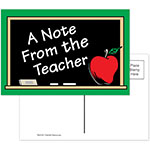 A NOTE FROM THE TEACHER 3 0PK