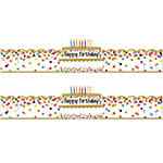 (2 PK) CONFETTI HAPPY BIR THDAY