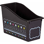 CHALKBOARD BRIGHTS PLASTI C BOOK BIN