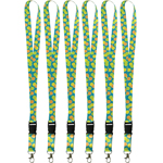 (6 PK) LEMON ZEST LANYARD