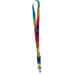 POSITIVE SAYING WATERCOLO R LANYARD