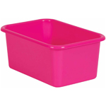 PINK SMALL PLASTIC STORAG E BIN