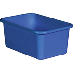 BLUE SMALL PLASTIC STORAG E BIN