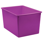 PURPLE PLASTIC MULTI-PURP OSE BIN