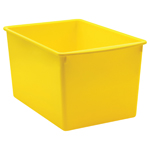 YELLOW PLASTIC MULTI-PURP OSE BIN