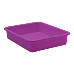 PURPLE LARGE PLASTIC LETT ER TRAY