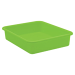 LIME LARGE PLASTIC LETTER TRAY