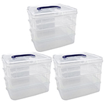 (3 ST) STACKABLE 3 TIER C ONTAINERS