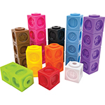 NUMBERS AND SHAPES CONNEC TING CUBES