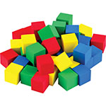 MULTICOLOR 3/4IN FOAM CUB ES 40 CT