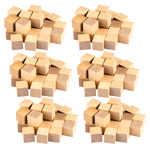 (6 PK) STEM BASICS WOODEN CUBES 25