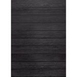 BLACK WOOD BULLETIN BOARD ROLL 4/CT