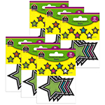 (6 PK) CHALKBOARD BRIGHT STAR MINI