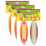 (3 PK) SURFBOARDS ACCENTS