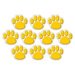 GOLD PAW PRINTS ACCENTS