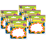 (6 PK) SUPERHERO NAME TAG S LABELS