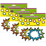 (3 PK) SUPERHERO BURST AC CENTS