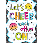 LETS CHEER EACH OTHER ON POSTER