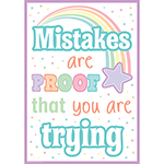 MISTAKES ARE PROOF POSITI VE POSTER