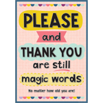PLEASE & THANK YOUR ARE S TILL MAGIC