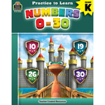 PRACTICE TO LEARN NUMBERS 0-30