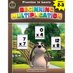 PRAC TO LEARN BEGIN MULTI PLICATION