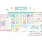 PASTEL POP CALENDAR BULLE TIN BOARD