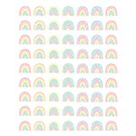 (12 PK) PASTEL RAINBOWS M INI STICKR