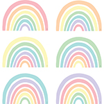 (3 PK) PASTEL POP RAINBOW S ACCENTS