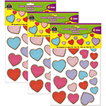 (3 PK) HEARTS ACCENTS ASS ORTED