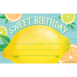 (6 PK) LEMON ZEST SWEET B IRTHDAY