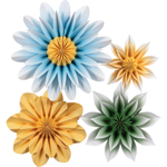 FLORAL SUNSHINE PAPER FLO WERS