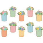 RUSTIC BLOOM MASON JARS A CCENTS