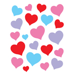 CHARMING HEARTS STICKERS