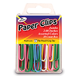 JUMBO PAPER CLIP ASSORTED COLORS