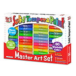 TEMPERA PAINT ART SET 60 COLORS